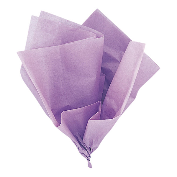 Silkespapper Ljuslila - 10-pack
