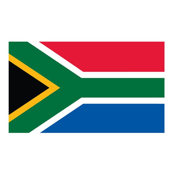 Flagga Sydafrika