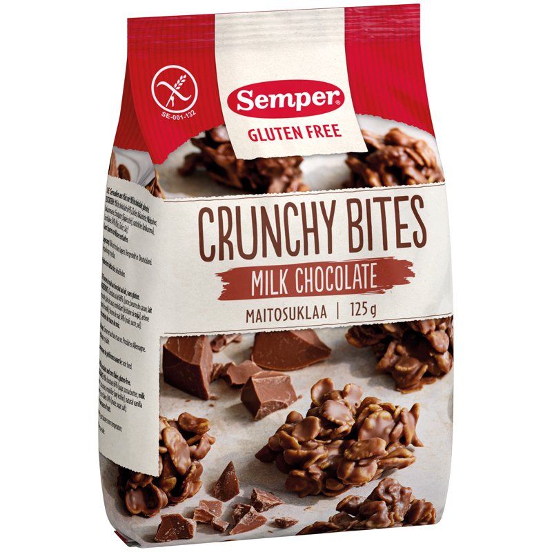 Crunchy Bites Milk Chocolate - 29% rabatt
