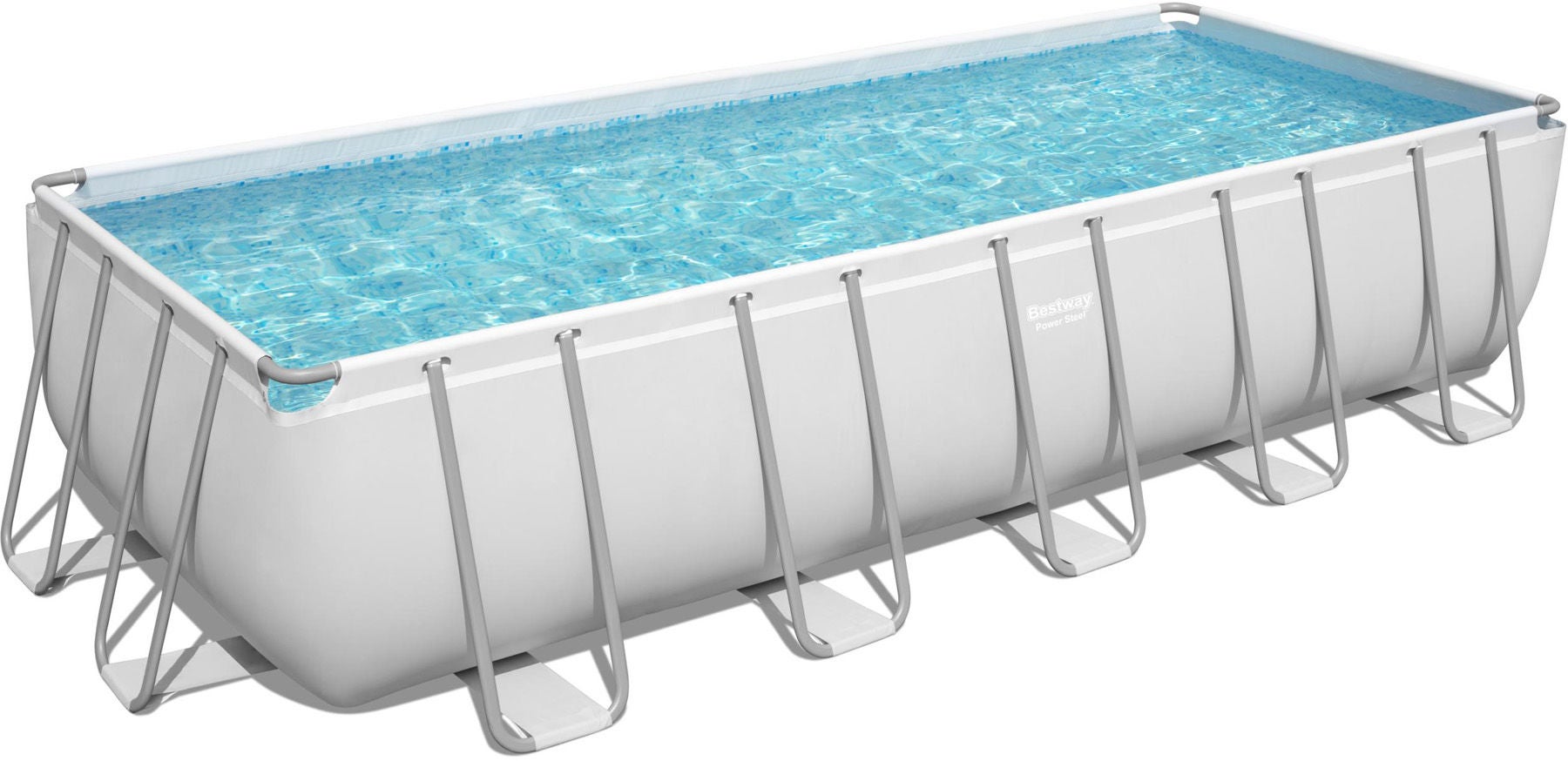Bestway Power Steel Pool m. Tillbehör 640 x 274