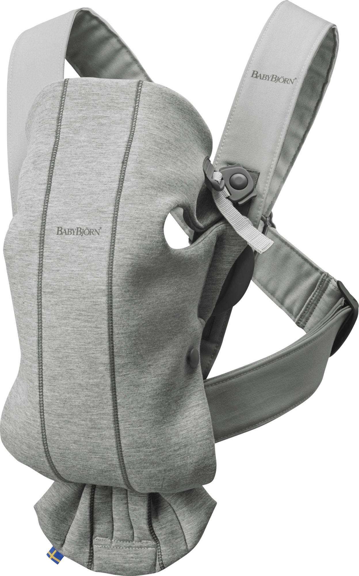 BabyBjörn Bärsele Mini 3D Jersey, Light Grey