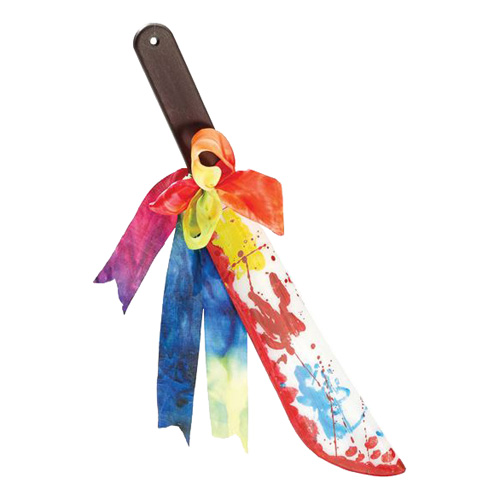 Clownmachete Blodig