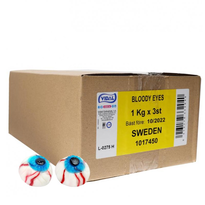 Bloody Eyes Godis - 50% rabatt
