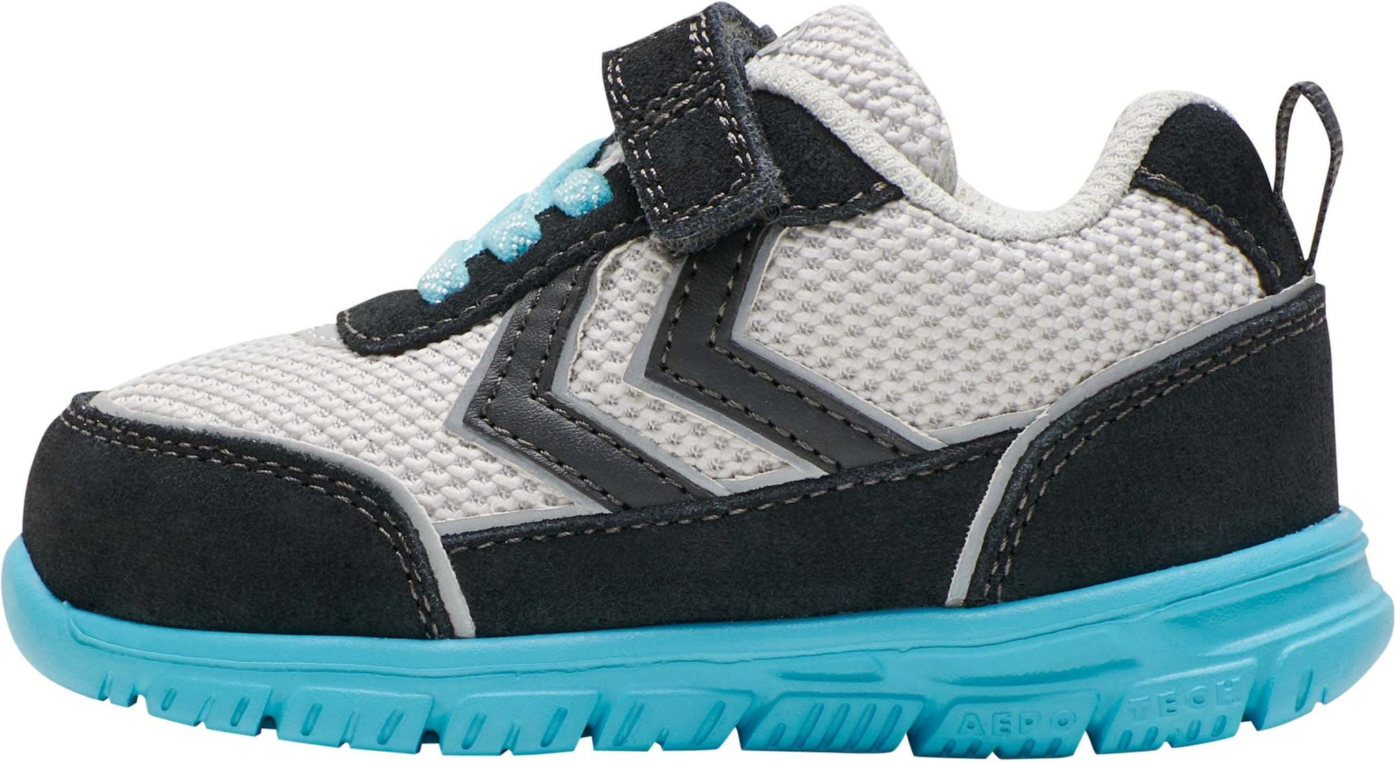 Hummel Play Crosslite Sneaker, Grå Turkos Multi, 21