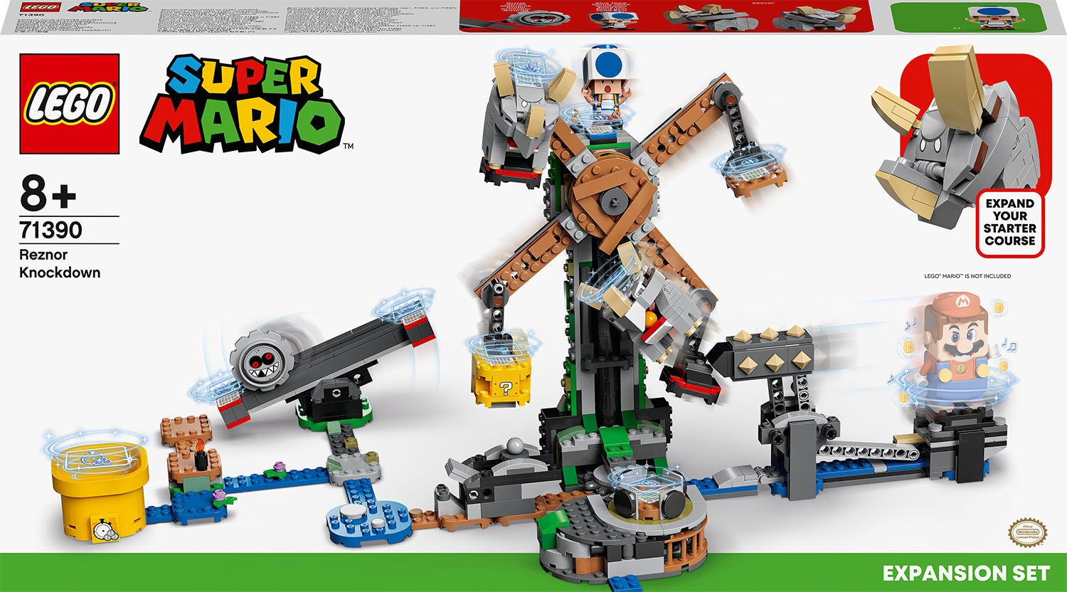Lego Super Mario 71390 Reznors Anfall – Expansionsset