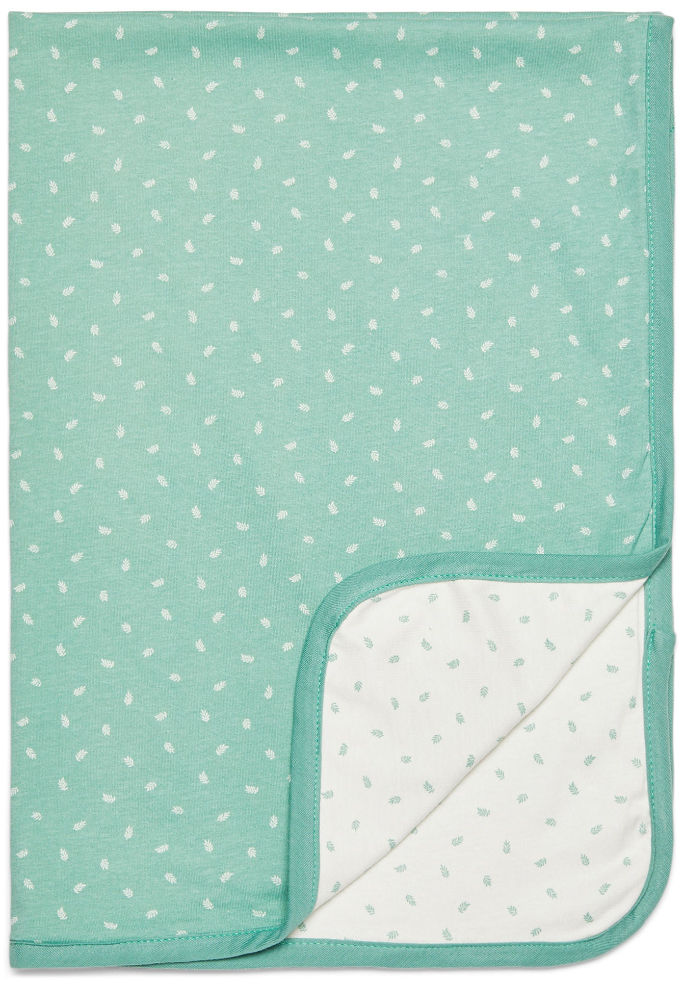 Minitude Filt Blossom, Green/Snow White