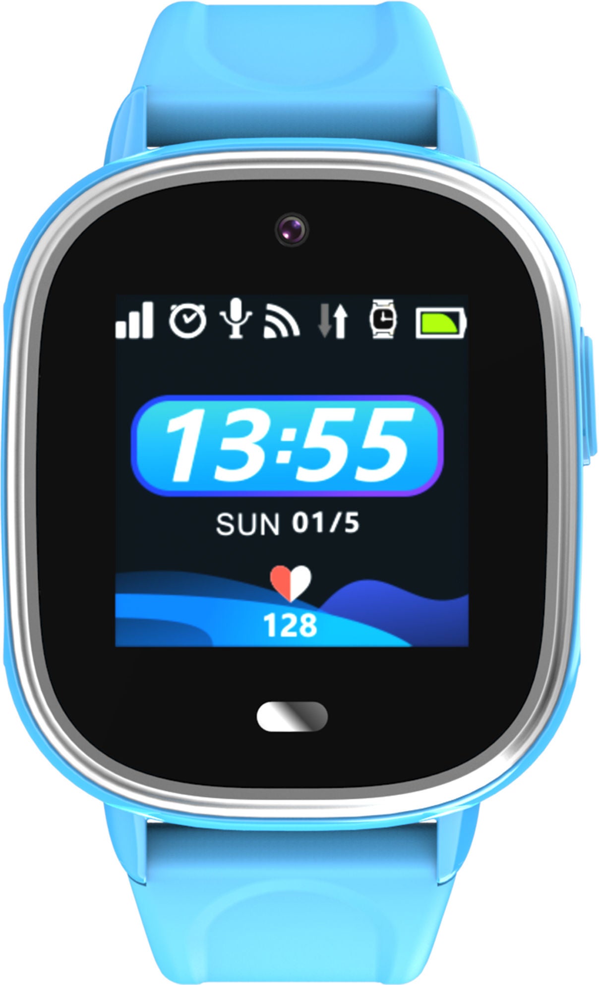 Cmee 2C GPS-klocka, Ljusblå