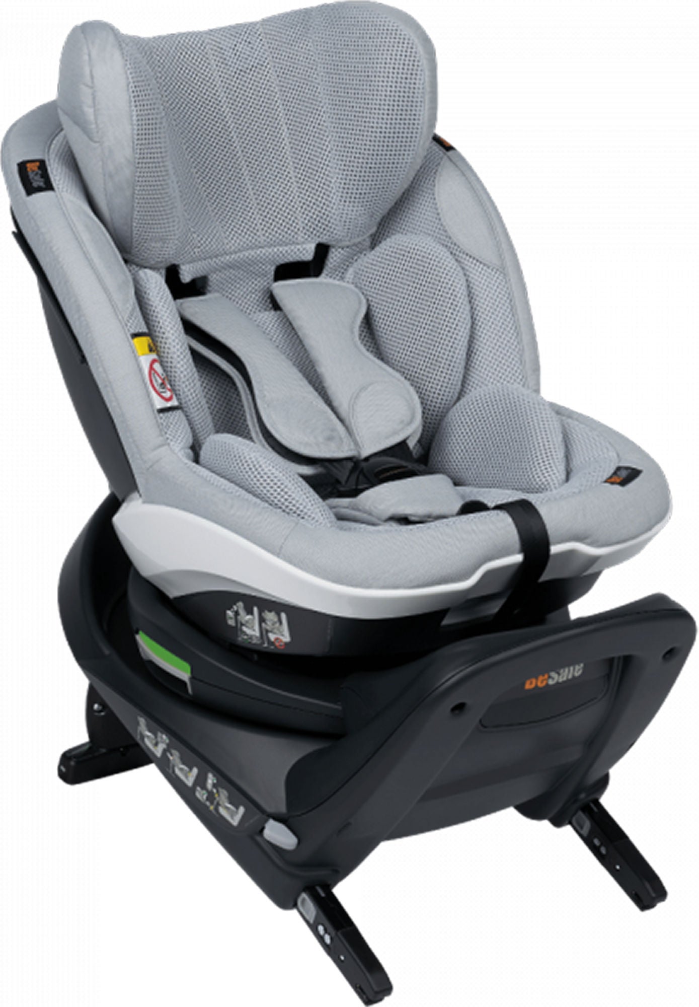 Besafe iZi Twist i-Size Bilbarnstol Peak Mesh, Grey