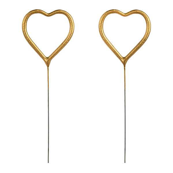 Tomtebloss Hjärtformade Guld - 2-pack