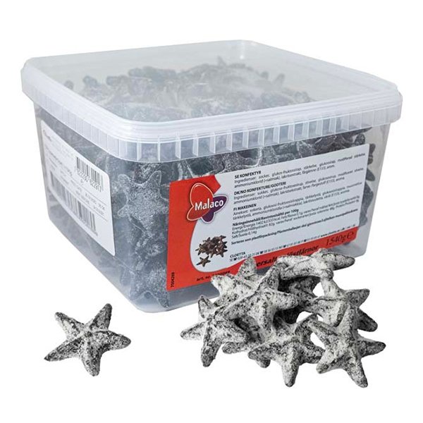 Supersalta Sjöstjärnor Storpack - 1,54 kg