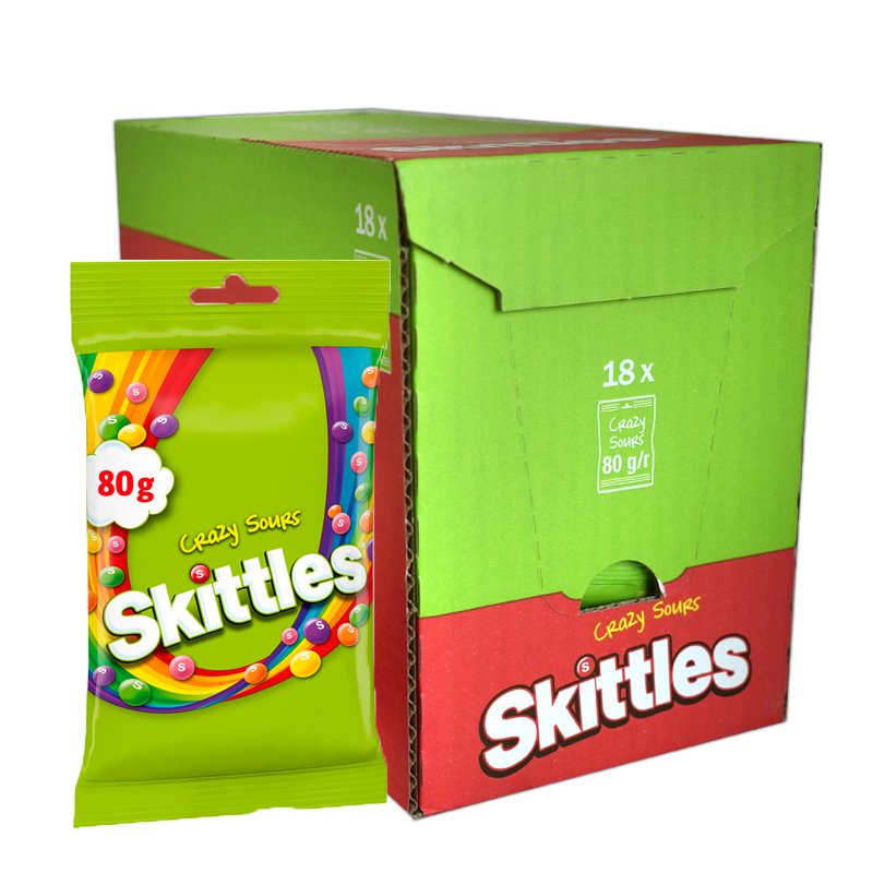 Skittles Sours 18-pack - 29% rabatt