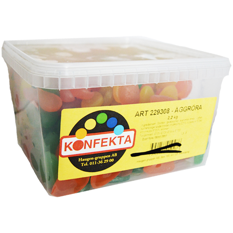 Hel Låda Godis "Äggröra" 2,2kg - 39% rabatt