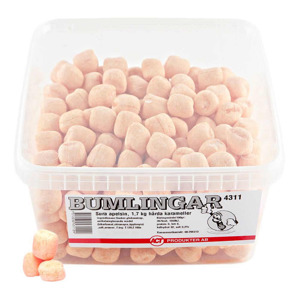 Bumlingar Sura Apelsin - 1,7 kg