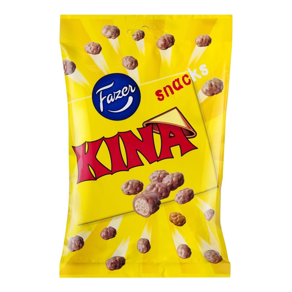 Kina Gul Snacks i Påse - 70 gram