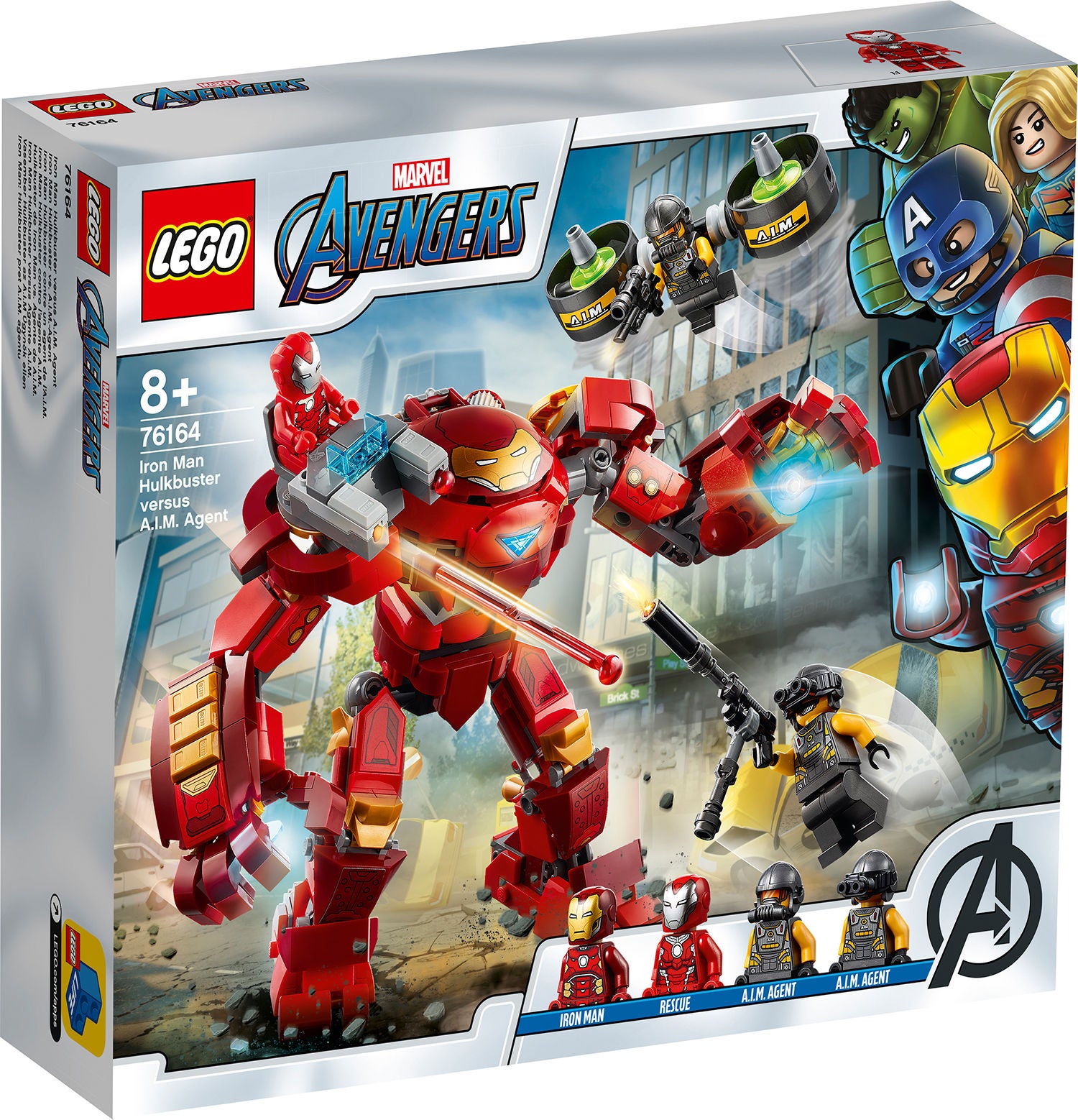 LEGO Super Heroes 76164 Iron Man Hulkbuster vs A.I.M. Agent