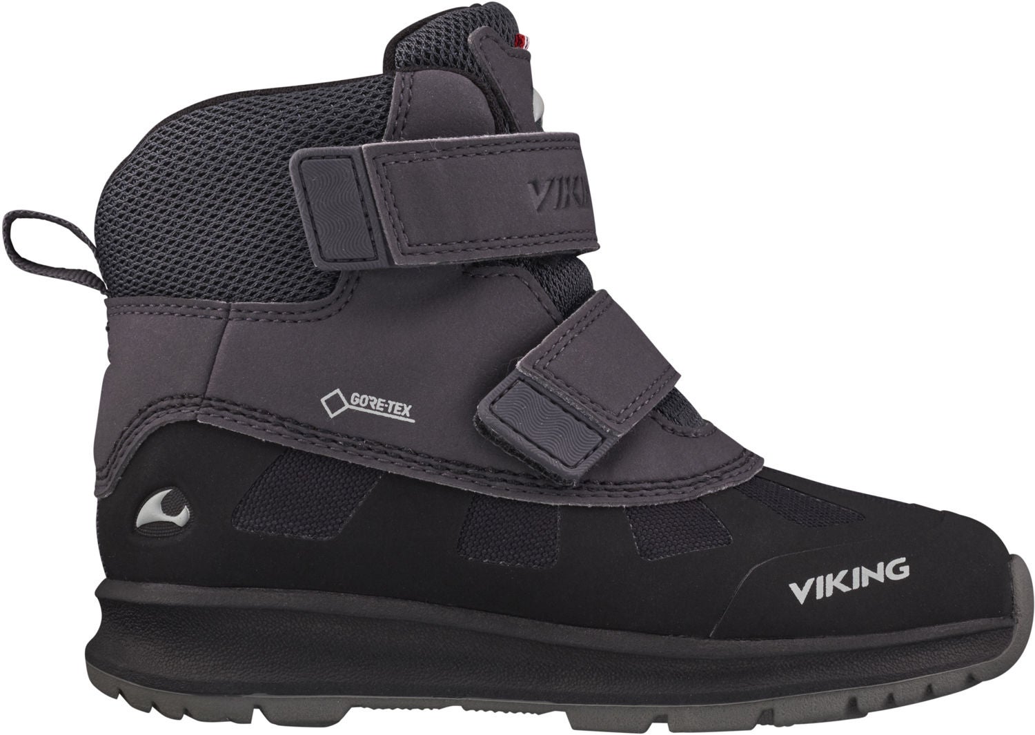 Viking Toby GTX Vinterkänga, Black/Charcoal, 20