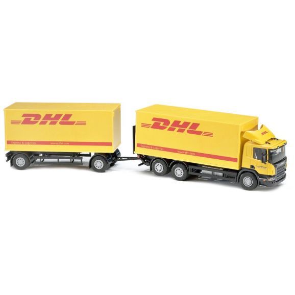 Emek Distrubutionsbil Med Släp Scania DHL