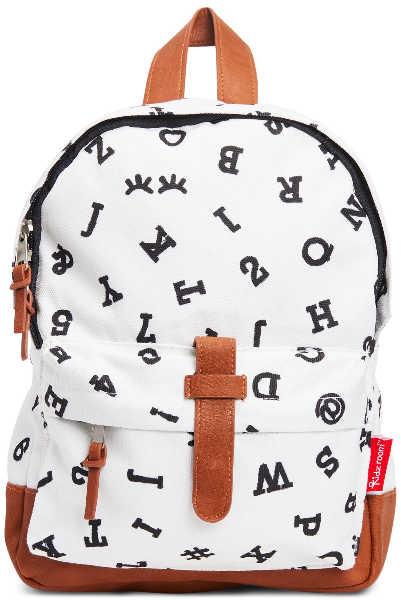 Kidzroom Ryggsäck Black & White, Number