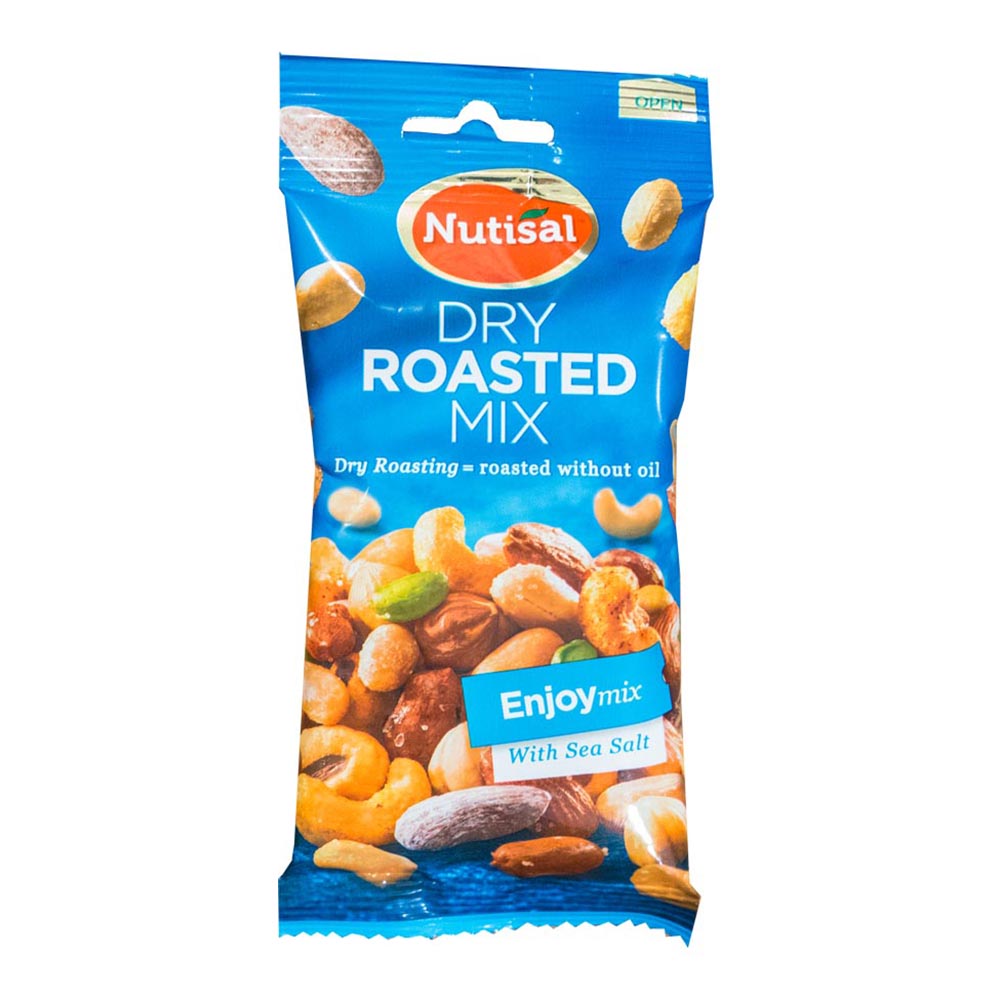 Nutisal Torrostade Nötter Mix - 60 gram