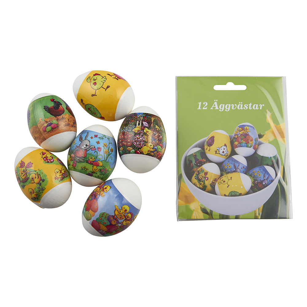 Äggvästar Påsk - 12-pack
