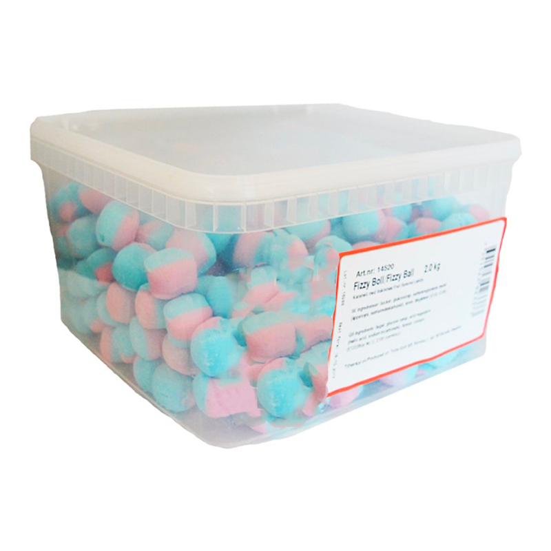 Fizzyboll Godis Storpack - 2 kg