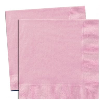 Kaffeservetter Ljusrosa - 20-pack