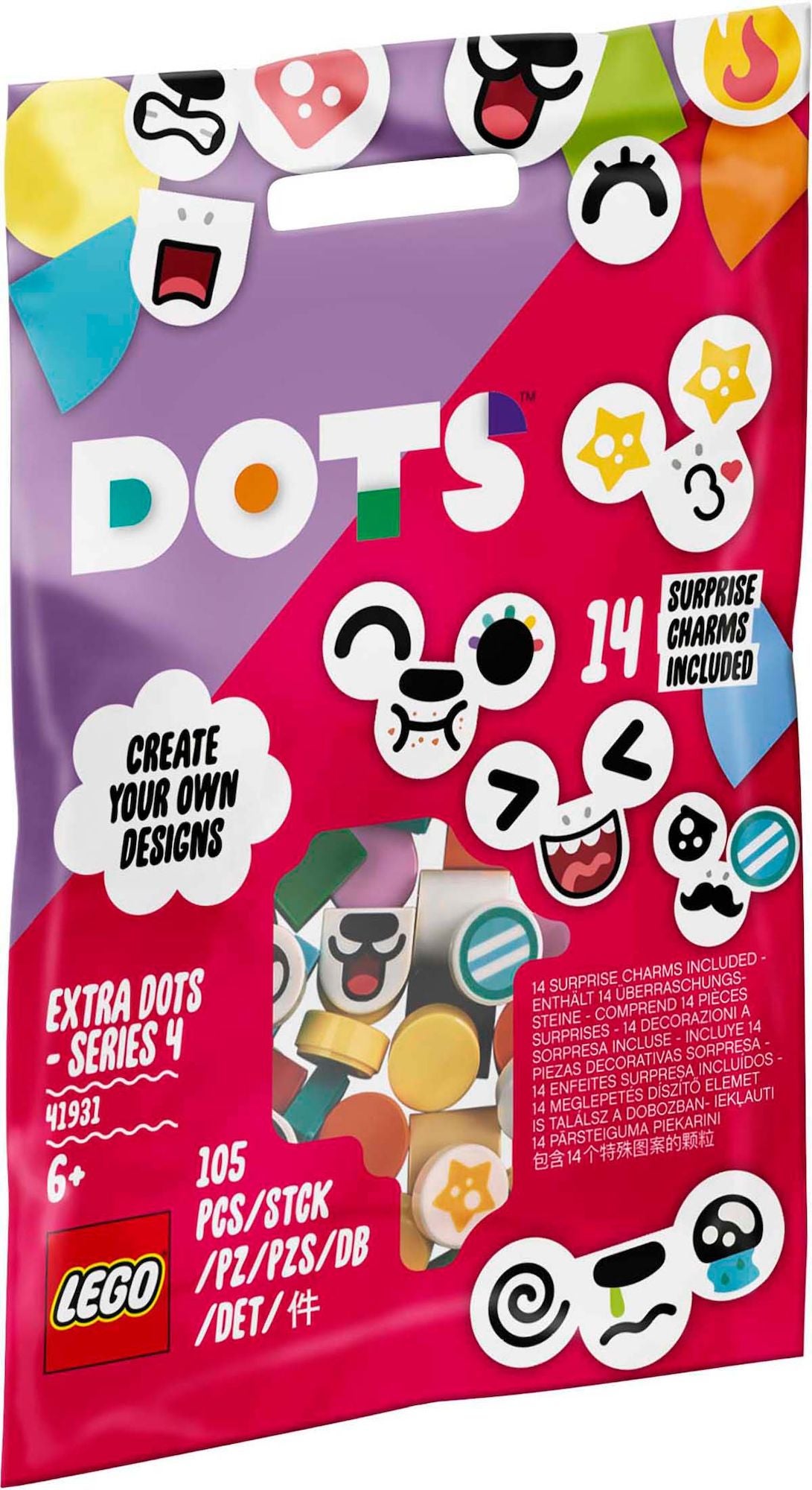 LEGO DOTS 41931 Extra Dots - Serie 4