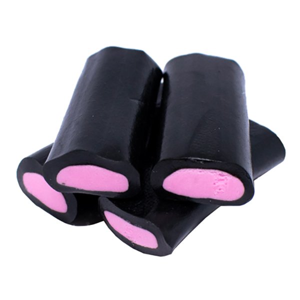 Knubbisar Hallon/Lakrits Storpack - 1 kg
