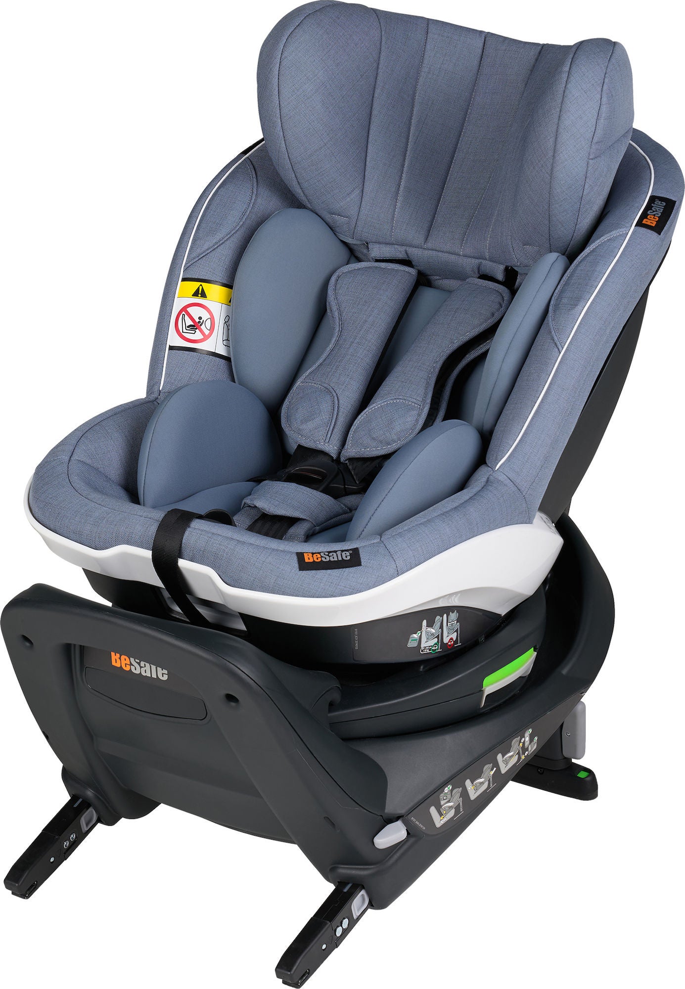 BeSafe iZi Twist i-Size Bilbarnstol, Cloud