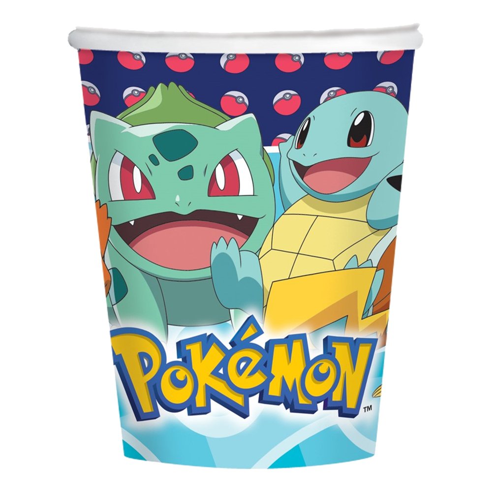 Pappersmuggar Pokémon - 8-pack