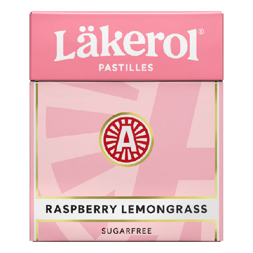 Läkerol Raspberry/Lemongrass - 1-pack