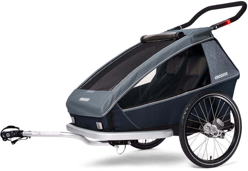 Croozer Kid Vaaya 2 Cykelvagn, Graphite/Blå