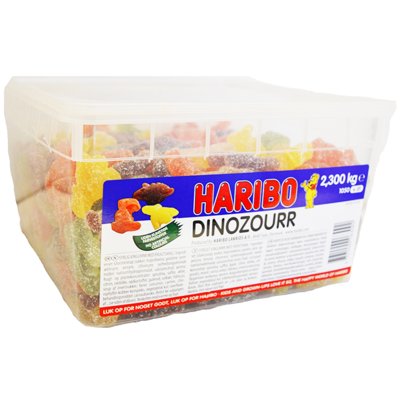Hel Låda Godis "Dinozourr" 2,3kg - 56% rabatt
