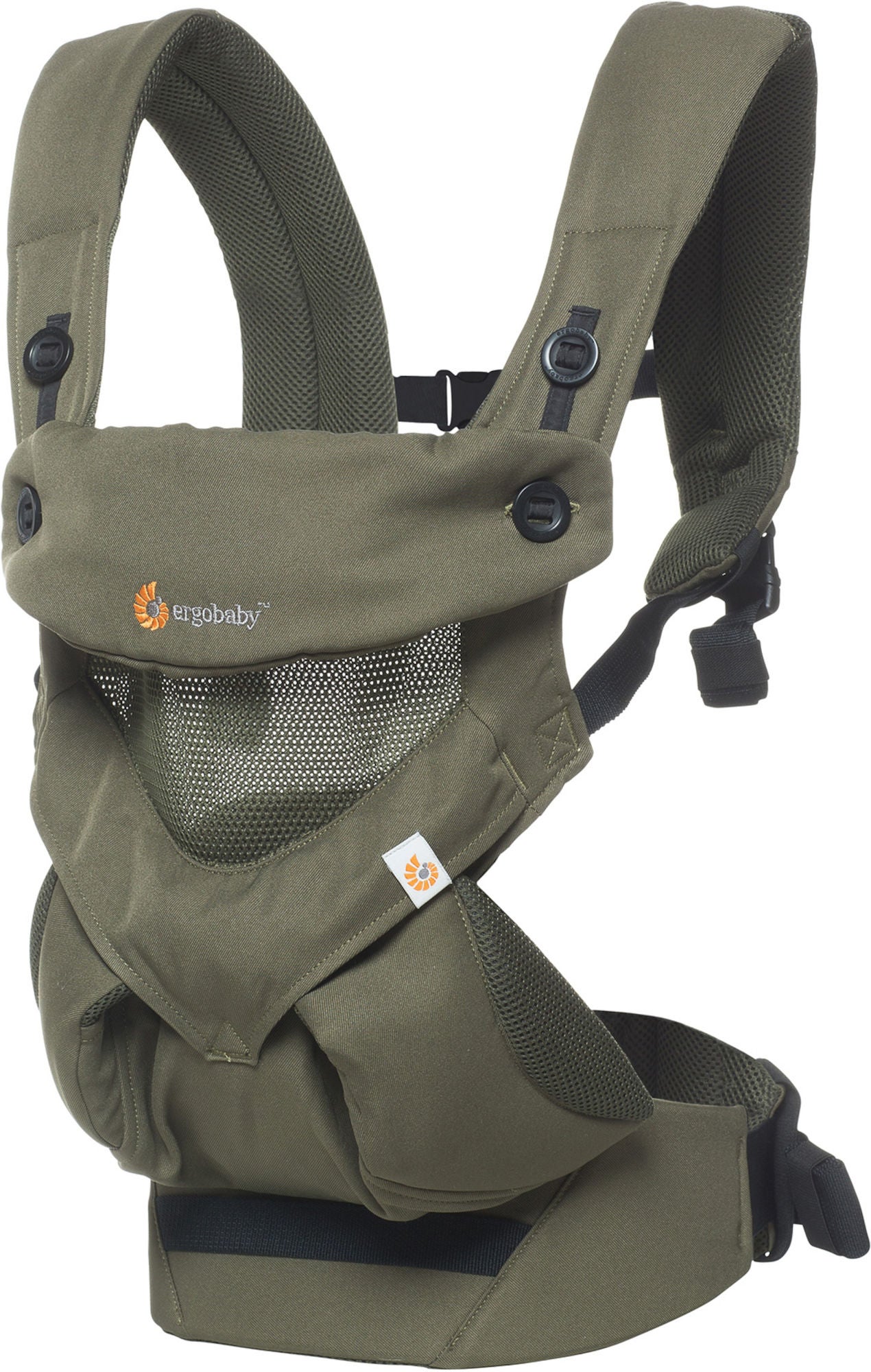 Ergobaby 360 Cool Air Mesh Bärsele, Khaki Green