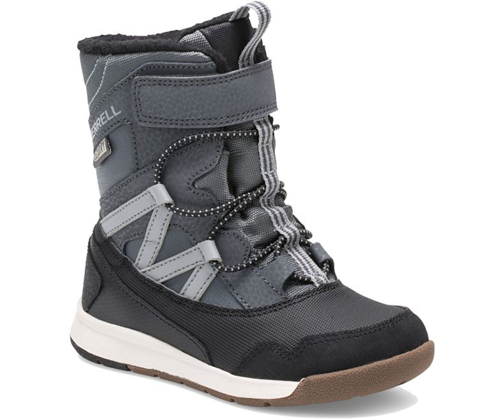 Merrell Snow Crush Vinterkänga, Grey/Black 21