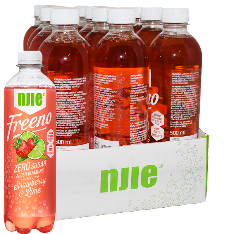 Läsk Strawberry & Lime 12-pack - 34% rabatt