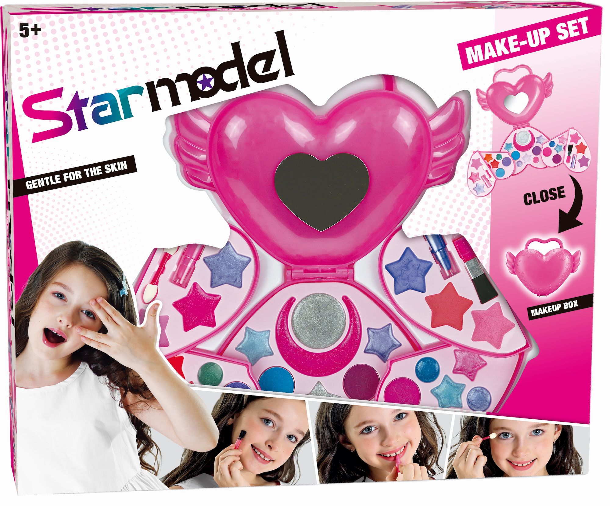 Starmodel Sminkset Hjärta