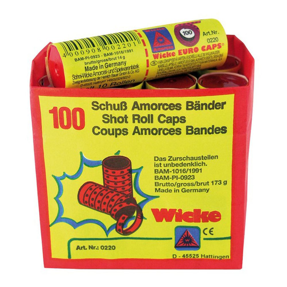 Knallpulver 100-skotts - 144-pack
