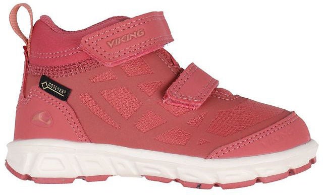 Viking Veme Mid GTX R Sneaker, Peach/Cream, 24