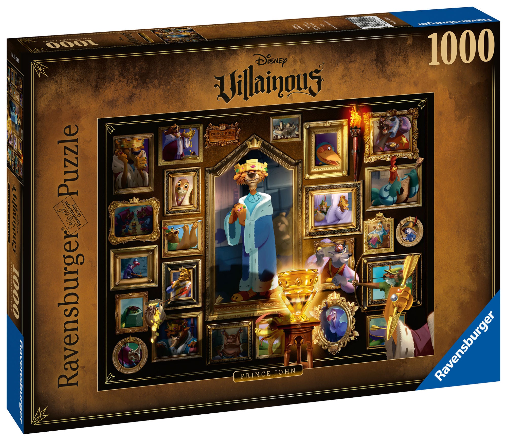 Ravensburger Disney Villainous Pussel Prins John 1000 Bitar