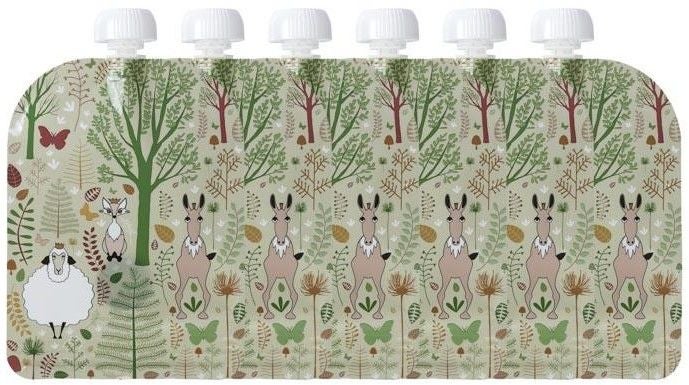 Babylivia Squeezy Matpåsar 6-pack