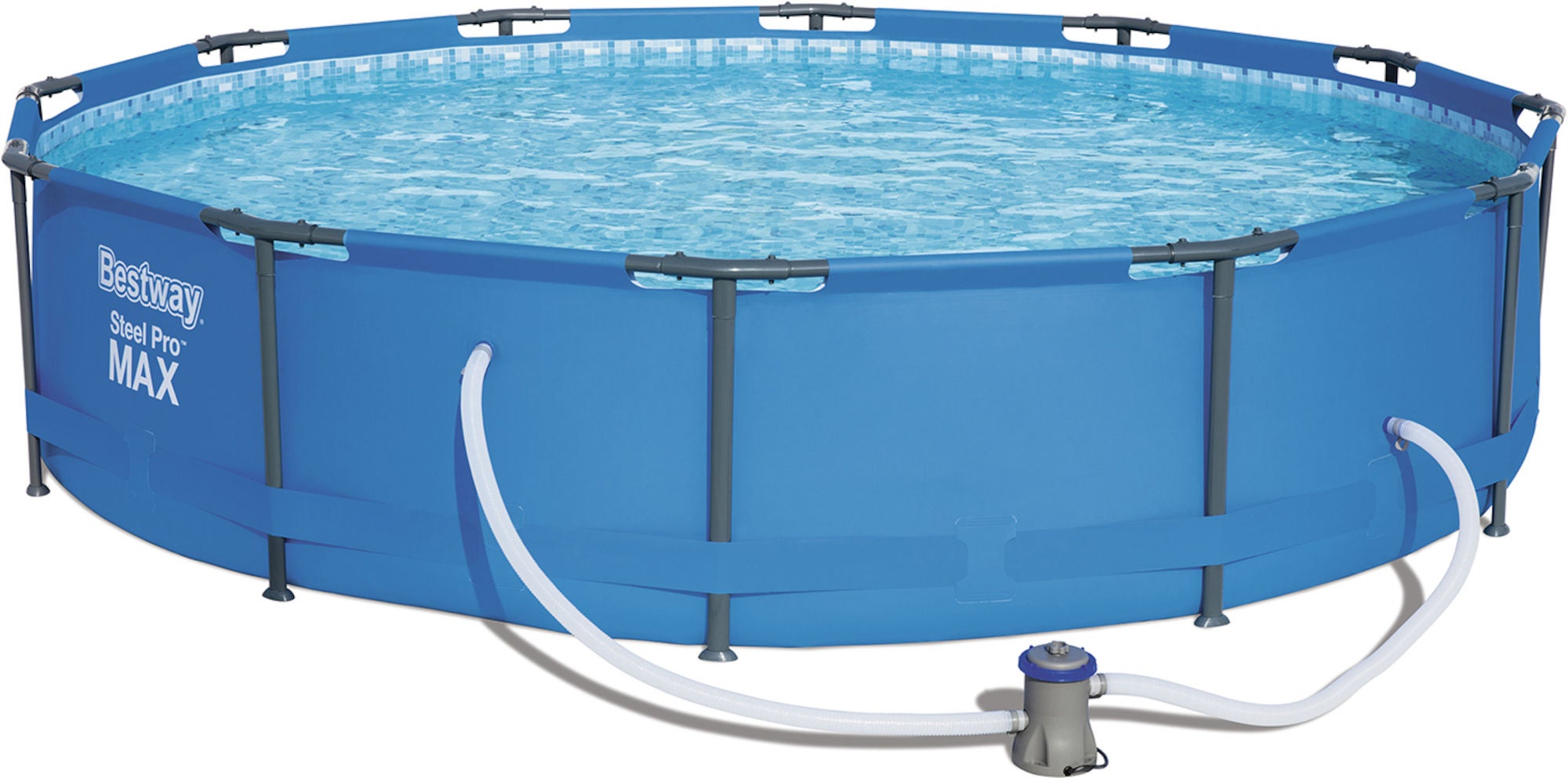 Bestway Steel Pro Pool m. Tillbehör Ø366