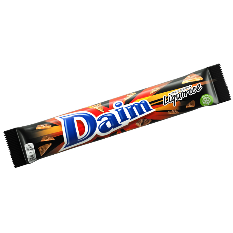 Godis "Daim Liquorice" 56g - 37% rabatt