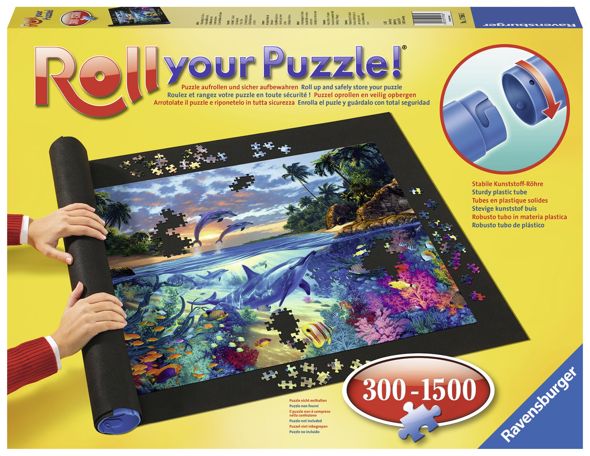 Ravensburger Pusselmatta, 300-1500 Bitar