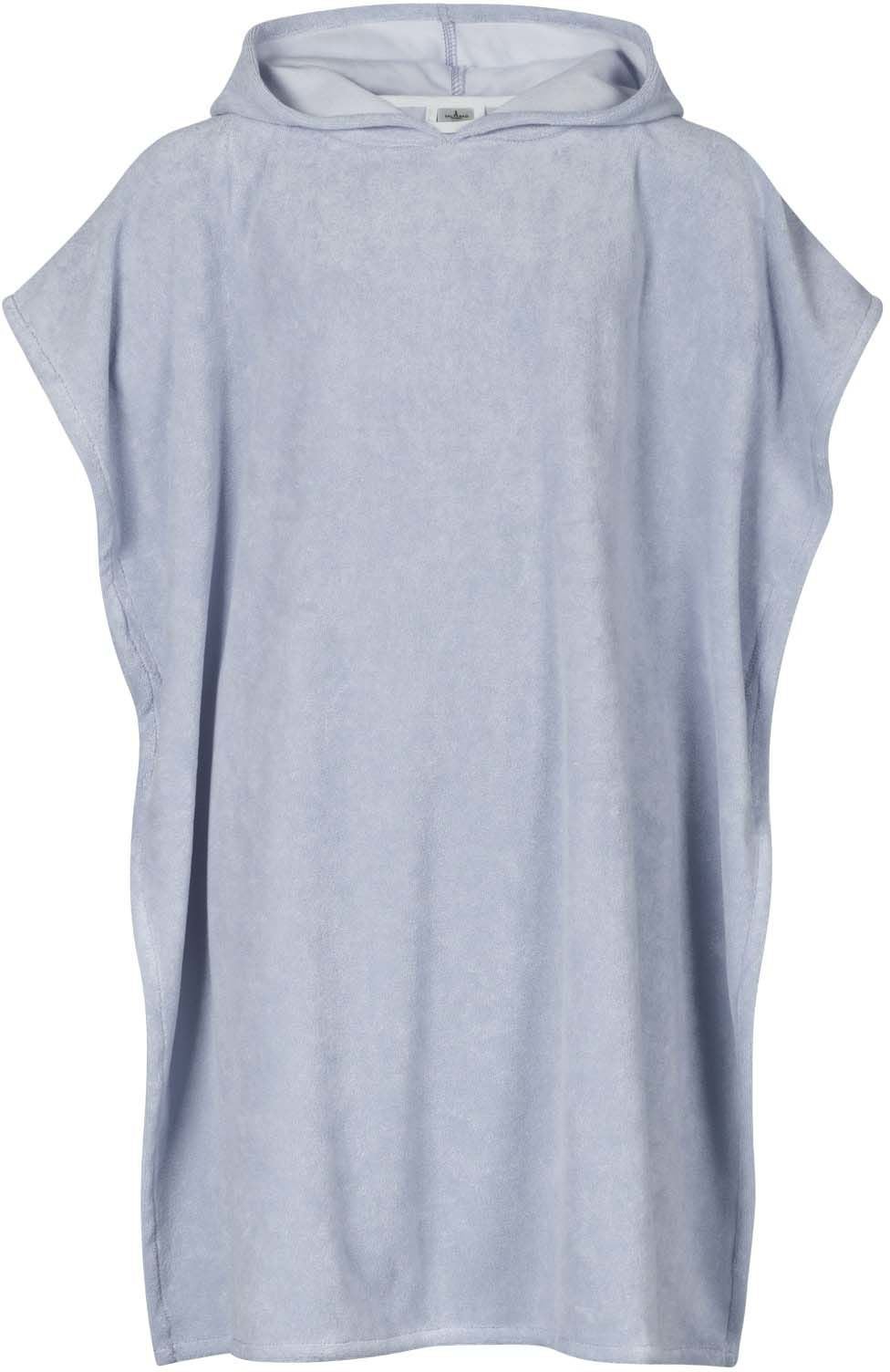 Saltabad Apelviken Badponcho, Grey, 2-4 År