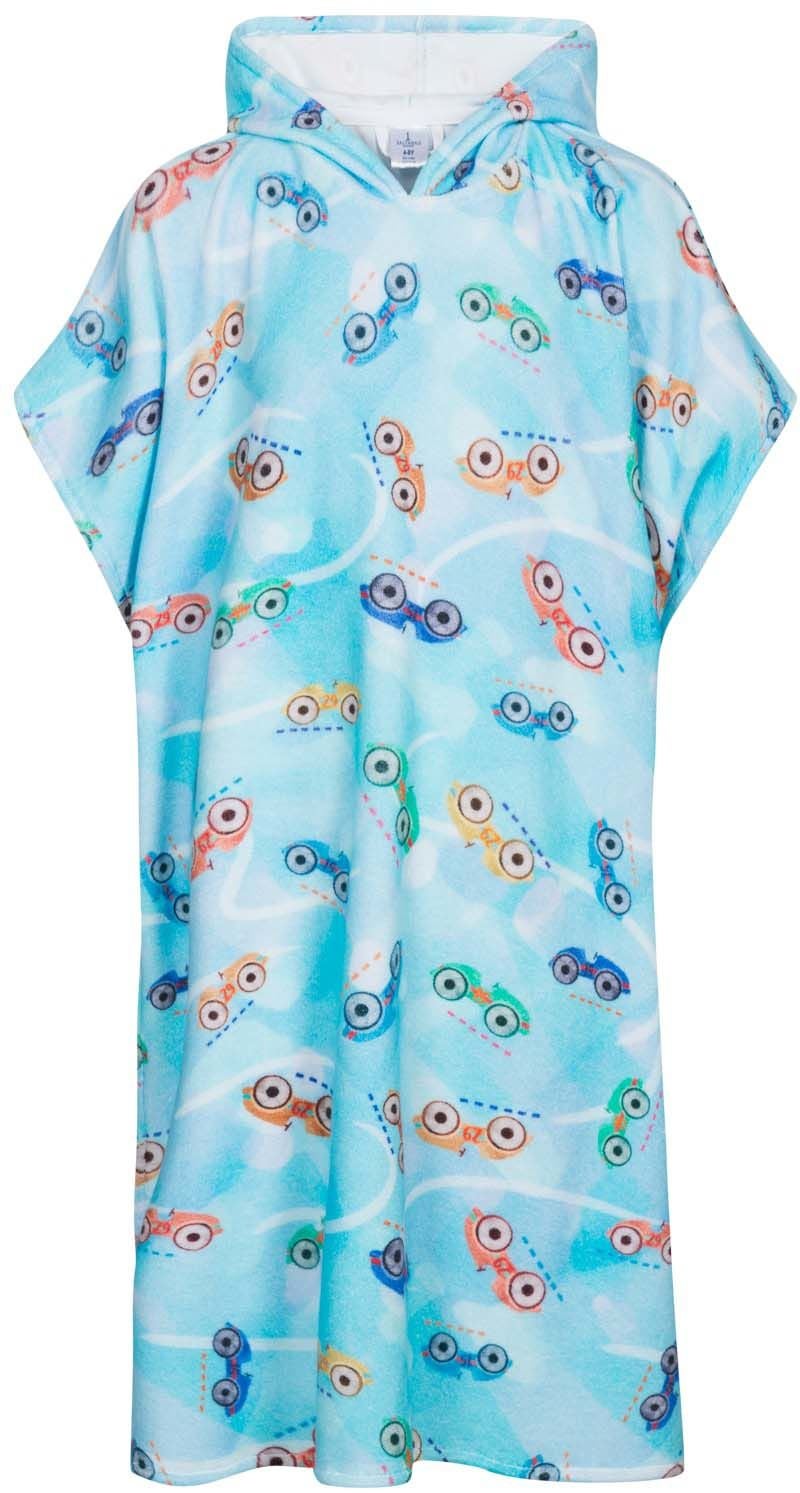Saltabad Apelviken Badponcho, Cars, 2-4 År