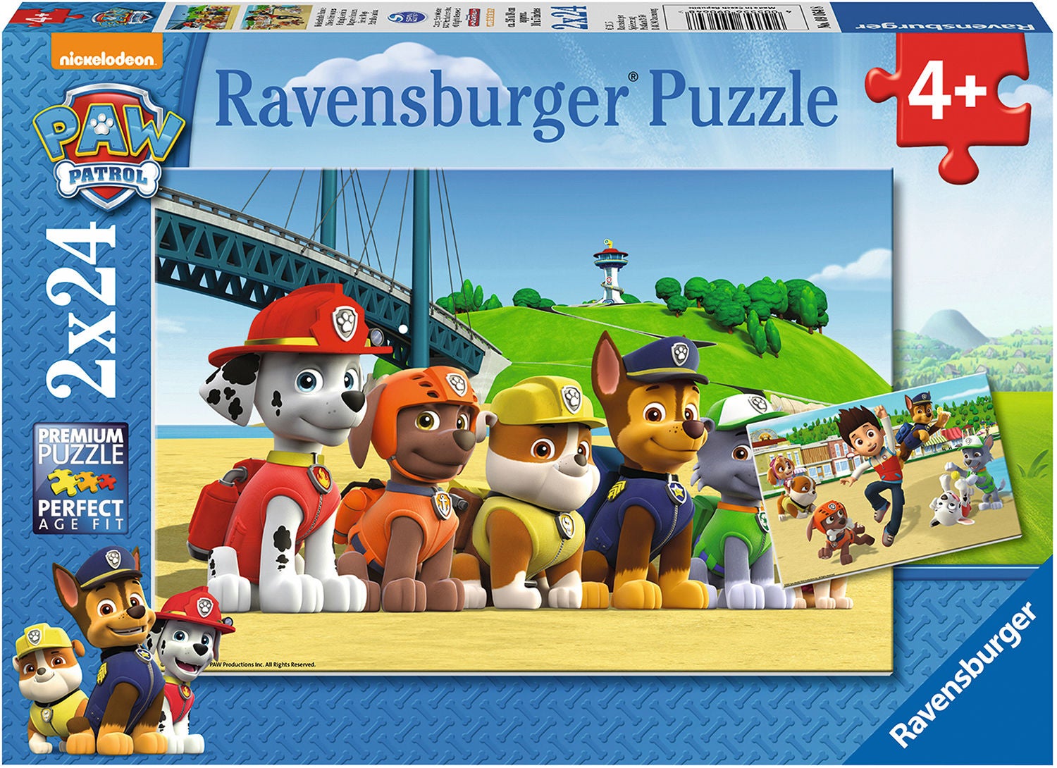 Ravensburger Pussel Paw Patrol 2x24 Bitar