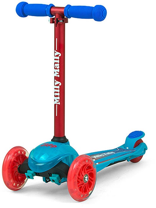 Milly Mally Scooter Zapp, Korall Blå