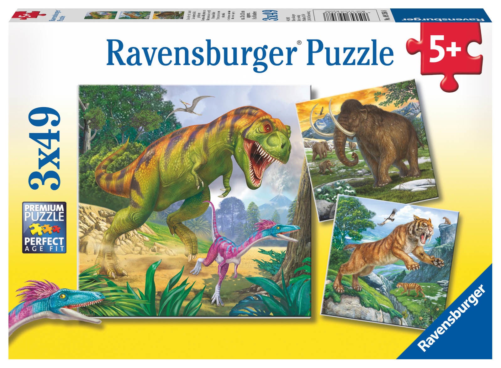 Ravensburger Pussel Uråldig Härskare 3x49 Bitar