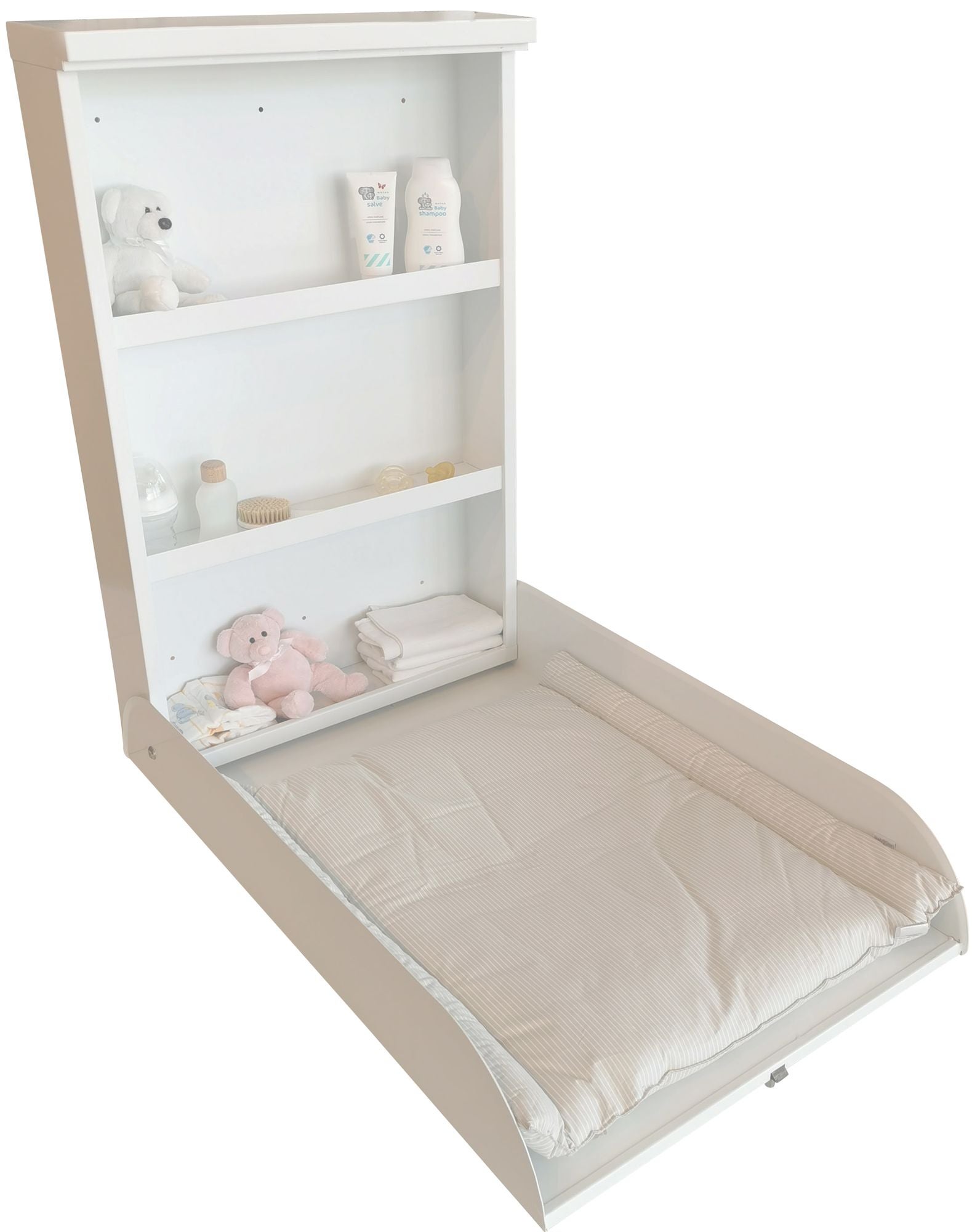 BabyDan Väggskötbord Sofie, Vit
